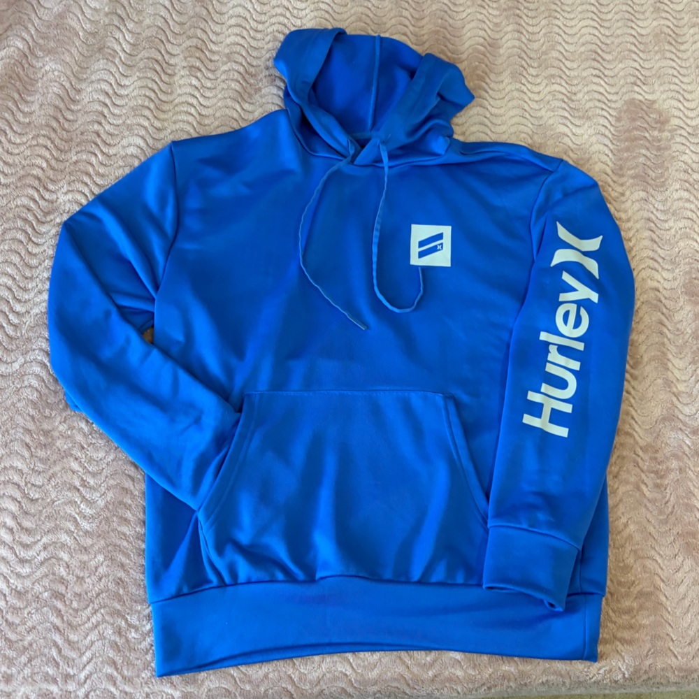 Hurley Vibrant Blue Pullover Hoodie